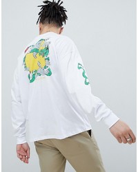 ASOS DESIGN Wu Tang Clan Oversized Long Sleeve T Shirt