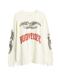 PacSun X Budweiser States Long Sleeve Cotton Graphic Tee