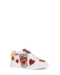Dolce & Gabbana Amore Lace Up Sneaker