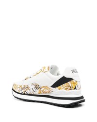 VERSACE JEANS COUTURE Barocco Print Low Top Sneakers
