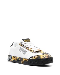 VERSACE JEANS COUTURE Baroque Print Low Top Sneakers