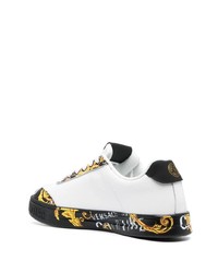 VERSACE JEANS COUTURE Baroque Print Low Top Sneakers