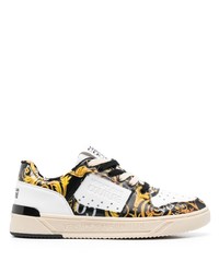 VERSACE JEANS COUTURE Baroque Print Low Top Trainers