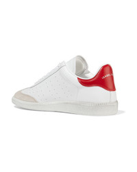 Isabel Marant Bryce Med Leather Sneakers