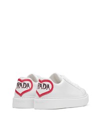 Prada Graphic Print Sneakers