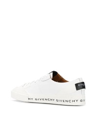 Givenchy Logo Print Tennis Sneakers