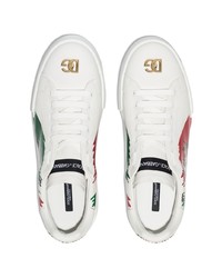 Dolce & Gabbana Made In Italy Print Sneakers