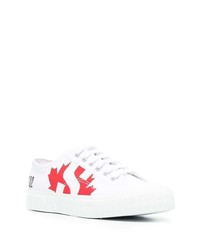 DSQUARED2 Maple Leaf Print Sneakers