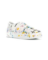 MSGM Paint Effect Sneakers