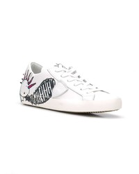 Philippe Model Printed Lace Up Sneakers