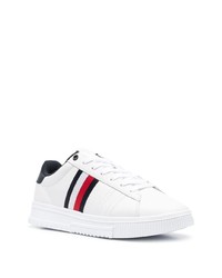 Tommy Hilfiger Stripe Print Lace Up Sneakers