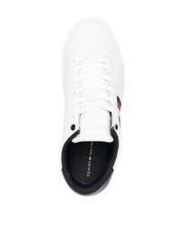 Tommy Hilfiger Stripe Print Lace Up Sneakers