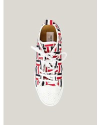 Thom Browne Woven Tricolour Sneakers