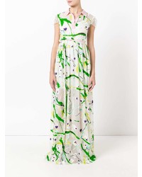 Si Jay Abstract Print Dress