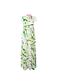 Si Jay Abstract Print Dress