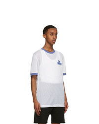 Off-White White Mesh Hand And Arrows T Shirt