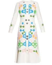 Peter Pilotto Counters Lace Embellished Midi Dress