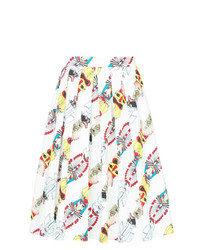 Ultràchic Totem Print Midi Skirt