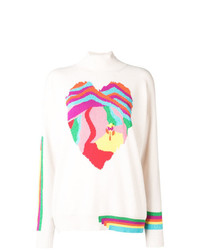 Barrie Heart Cashmere Sweater