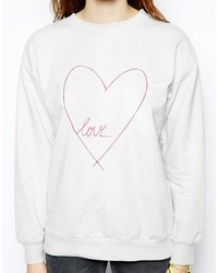 People Tree Love Heart Sweatshirt
