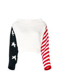 Monse Stars And Stripes Oversized Sweater
