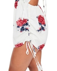 Missguided Floral Print Romper