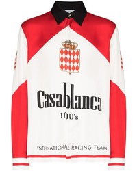 Casablanca Grand Prix Silk Shirt