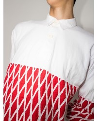 Stefan Cooke Quilted Cotton Polo Shirt