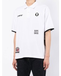 AAPE BY A BATHING APE Aape By A Bathing Ape Logo Patch Polo Shirt