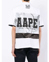 AAPE BY A BATHING APE Aape By A Bathing Ape Logo Patch Polo Shirt