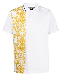 VERSACE JEANS COUTURE Barocco Print Polo Shirt
