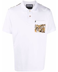 VERSACE JEANS COUTURE Barocco Print Polo Shirt