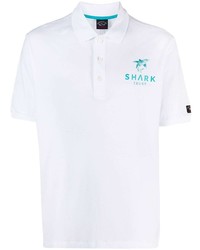 Paul & Shark Chest Graphic Print Polo Shirt