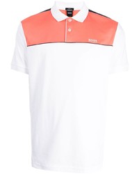 BOSS Colour Block Short Sleeved Polo Shirt