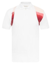 Alexander McQueen Dip Tie Dye Harness Polo Shirt