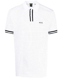 BOSS Dot Print Polo Shirt