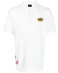 PS Paul Smith Graphic Print Cotton Polo Shirt