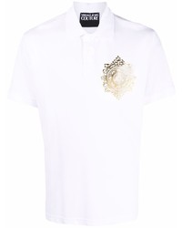 VERSACE JEANS COUTURE Logo Crest Polo Shirt