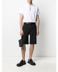 Karl Lagerfeld Logo Print Polo Shirt