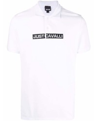 Just Cavalli Logo Print Polo Shirt