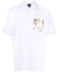 Just Cavalli Logo Print Polo Shirt