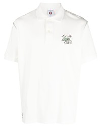 Lacoste Logo Print Stretch Cotton Polo Shirt