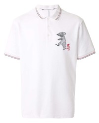 Blackbarrett Mouse Print Polo Shirt