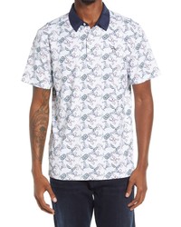 ORIGINAL PENGUIN GOLF Original Penguin Shrimp Print Short Sleece Polo