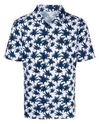 Hydrogen Palm Tree Print Polo Shirt