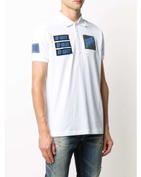 Diesel Patch Embellished Polo Shirt