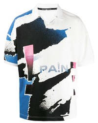 Alexander Wang Printed Cotton Polo Shirt