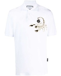 Philipp Plein Scorpion Cotton Polo Shirt