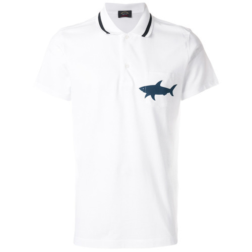 Empirisch onvoorwaardelijk positie Paul & Shark Shark Logo Polo Shirt, $132 | farfetch.com | Lookastic