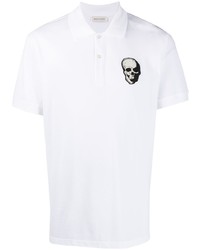 Alexander McQueen Skull Patch Polo Shirt